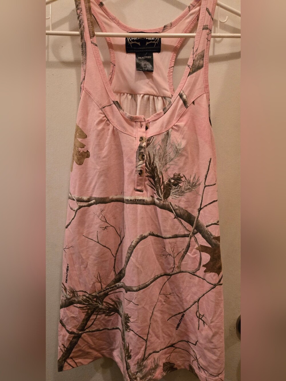 Realtree Pink Camouflage Razorback Tank Dress